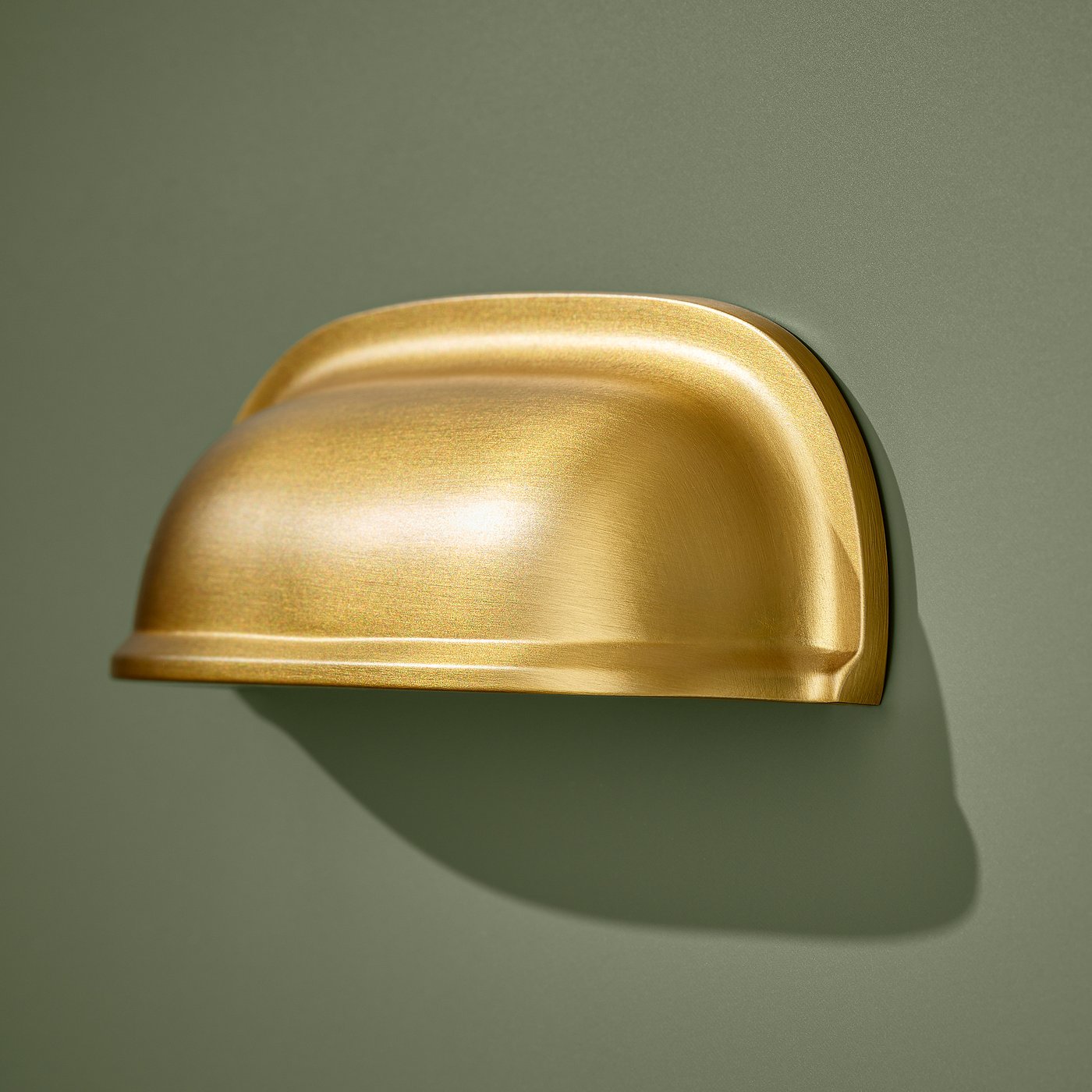 ENERYDA cup handle, brass-colour, 89 mm, 2 pack