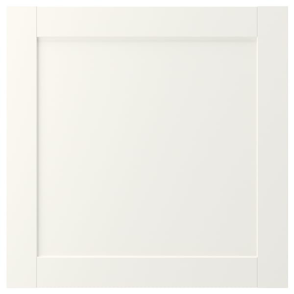 ENHET door, white frame, 60.0x59.6 cm