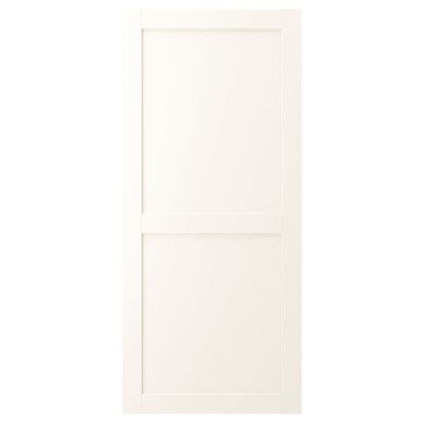 ENHET door, white frame