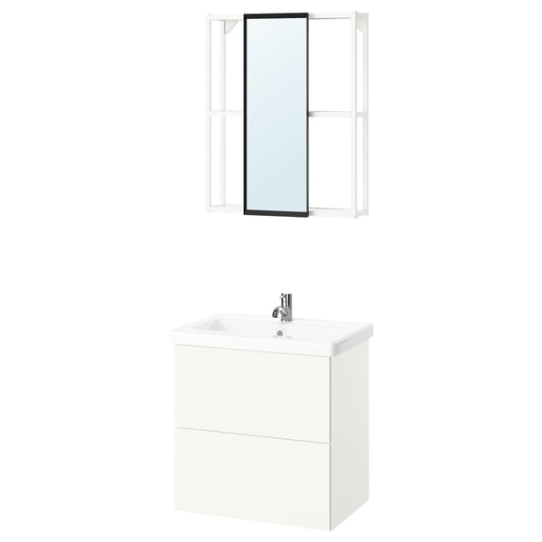 ENHET bathroom, white, 64x43x65 cm