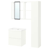 ENHET bathroom, white, 64x43x65 cm