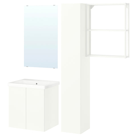 ENHET bathroom, white, 64x43x65 cm