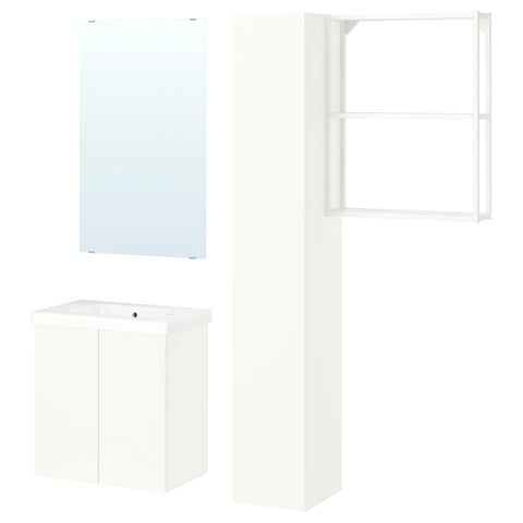 ENHET bathroom, white, 64x33x65 cm