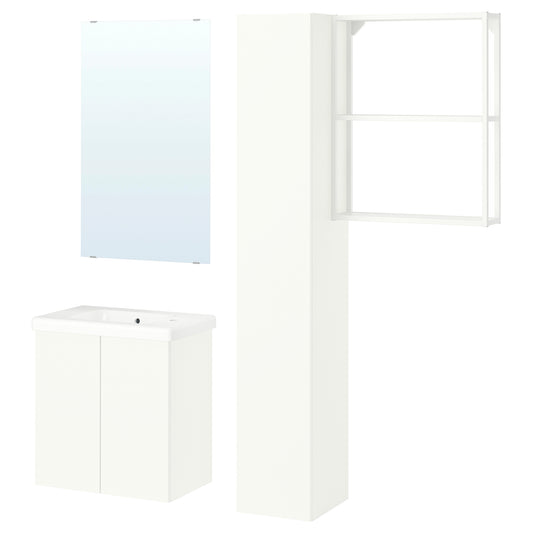 ENHET bathroom, white, 64x33x65 cm