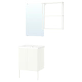 ENHET bathroom, white, 64x43x87 cm