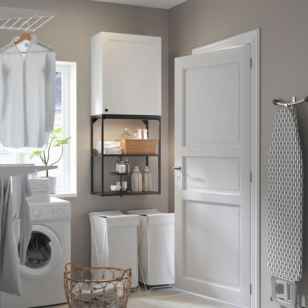 ENHET storage combination, Width: 60 cmDepth: 32 cmHeight: 150 cm