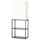 ENHET storage combination, anthracite/white, 60x32x150 cm