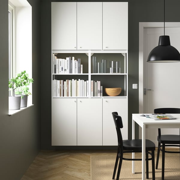 ENHET - ENHET Storage combination, white, 120x32x225 cm