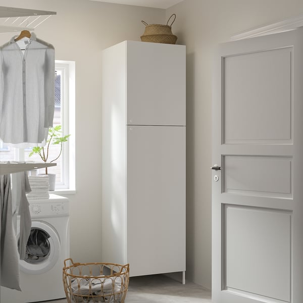 ENHET Combination of high furniture - white 60x62x210 cm , 60x62x210 cm