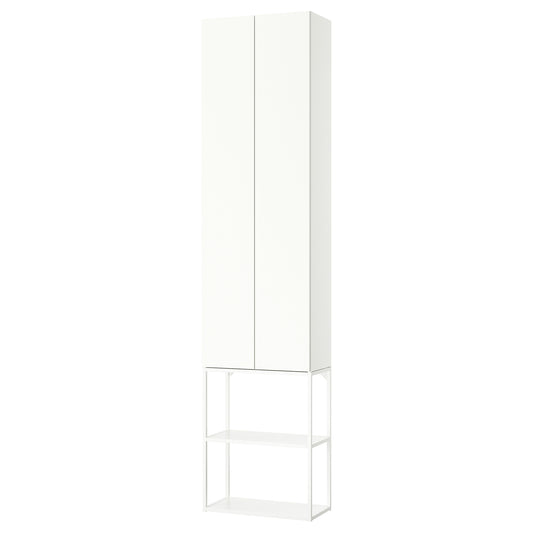 ENHET storage combination, white, 60x32x255 cm