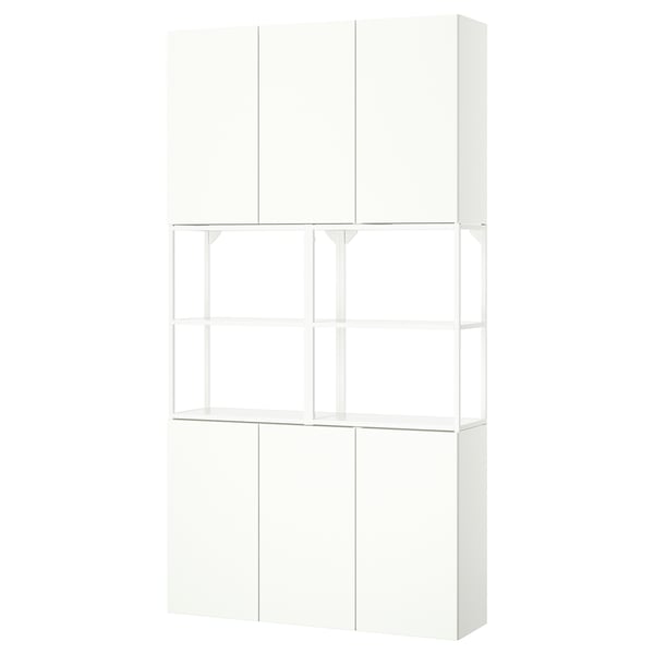 ENHET - ENHET Storage combination, white, 120x32x225 cm