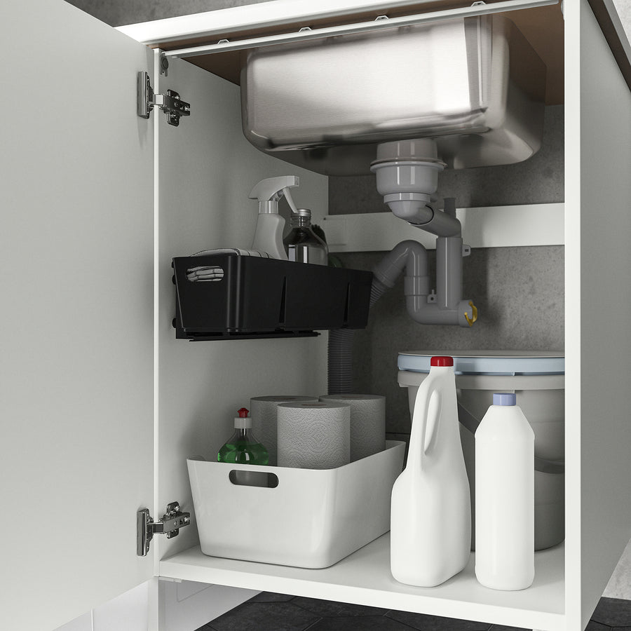 ENHET storage combination, white, 139x63.5x87.5 cm