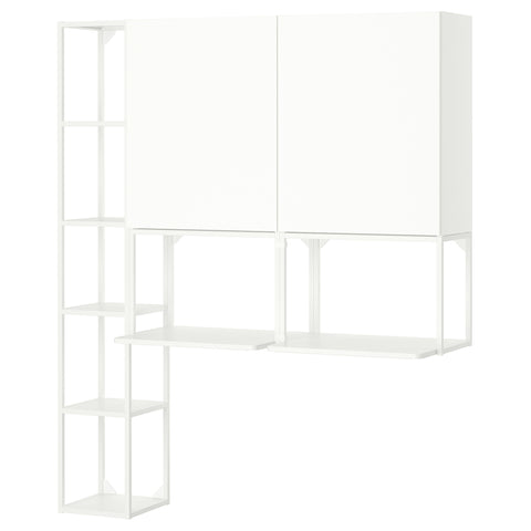 ENHET storage combination, white, 150x45x180 cm