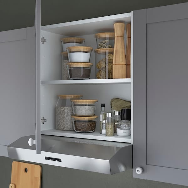 Ikea ENHET Corner kitchen - anthracite/frame grey ,