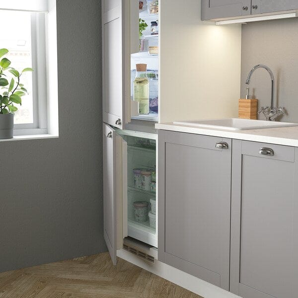 Ikea ENHET - Corner kitchen, white / gray frame