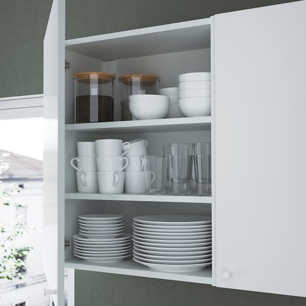 Ikea ENHET Kitchen - anthracite/white 123x63.5x222 cm , 123x63.5x222 cm