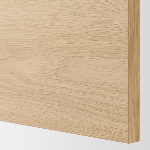 Ikea ENHET Kitchen - white/oak effect 223x63.5x222 cm ,