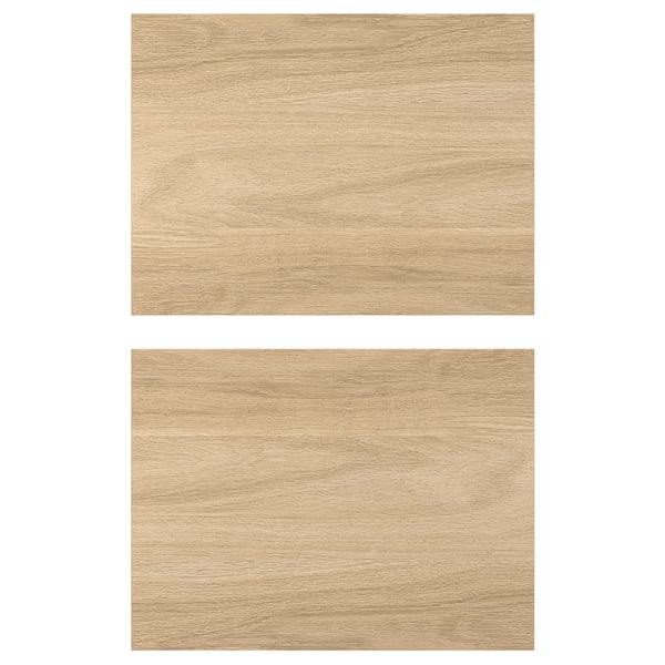 ENHET drawer front, oak effect, 40x30 cm, 2 pack