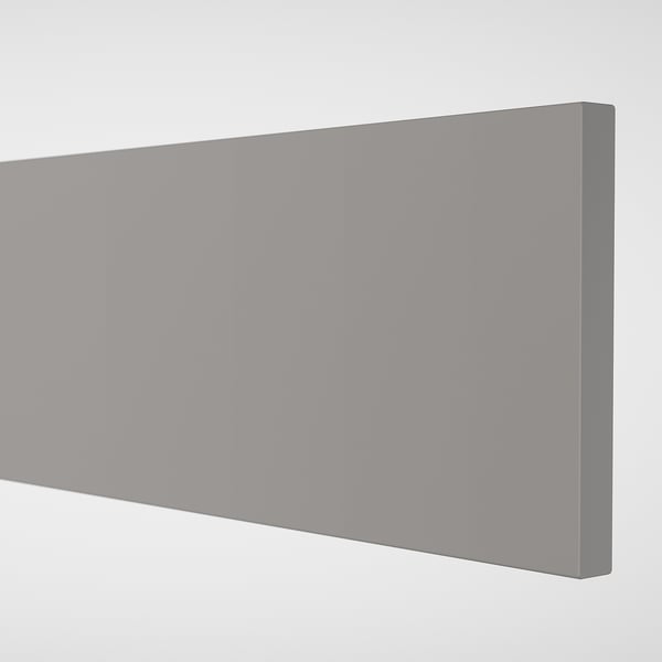 ENHET - Drawer front, grey, 60x15 cm