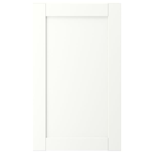 ENHET front for dishwasher, white frame