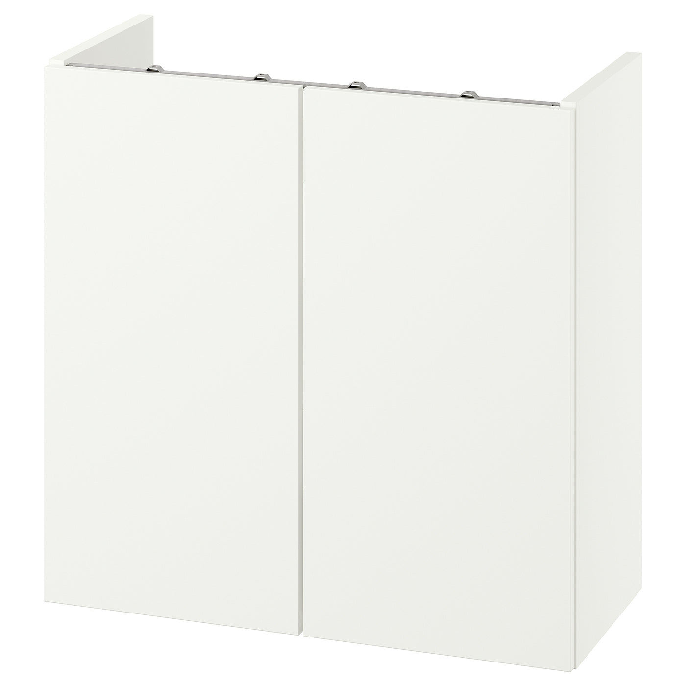 ENHET wash-stand with doors, white, 60x32x60 cm