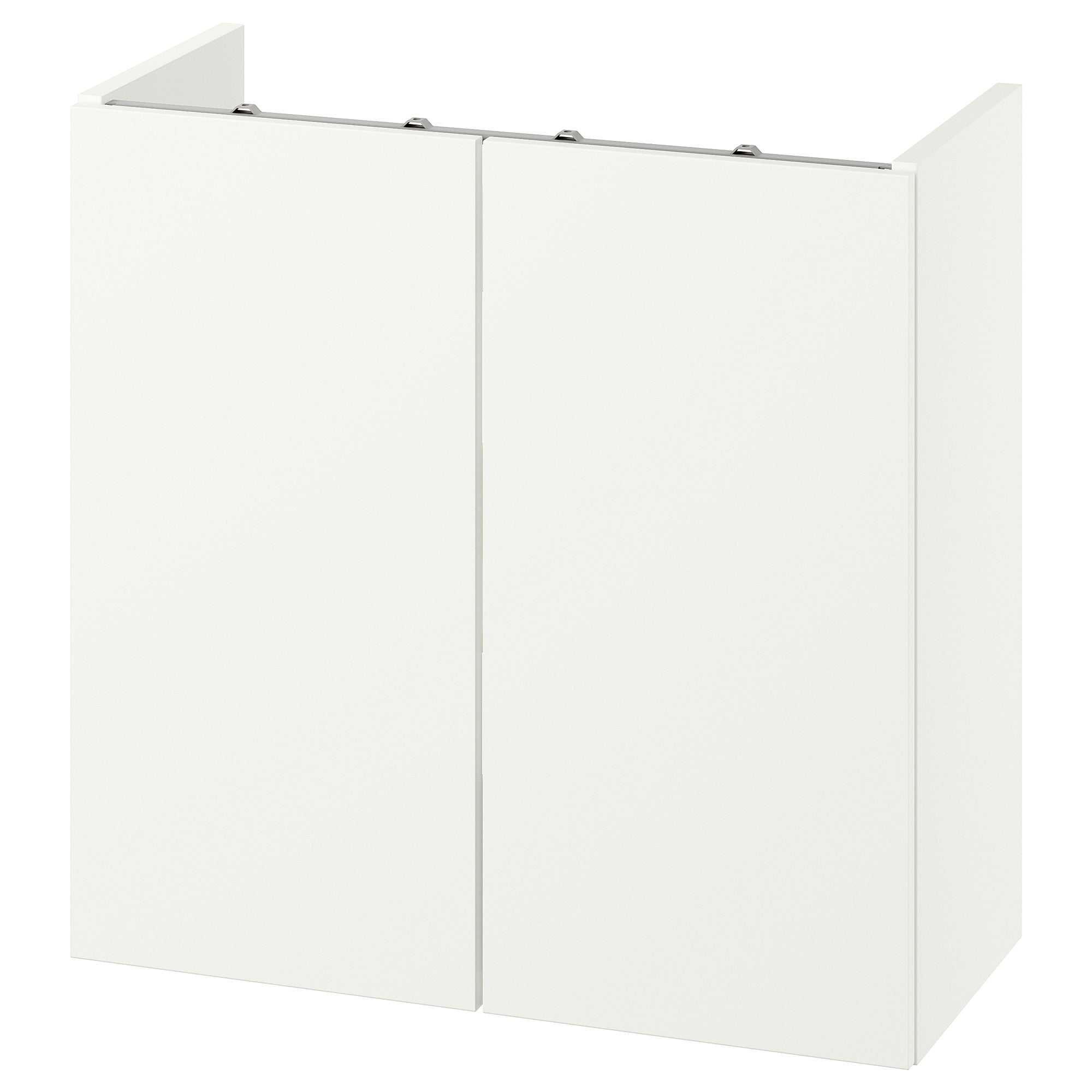 ENHET wash-stand with doors, white, 60x32x60 cm