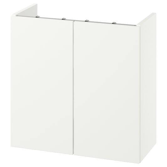 ENHET wash-stand with doors, white, 60x32x60 cm