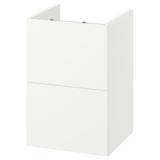 ENHET wash-stand with drawers, white, 40x42x60 cm