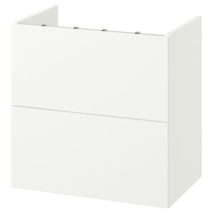 ENHET wash-stand with drawers, white, 60x42x60 cm