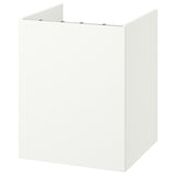 ENHET sink cabinet with door, white, 60x62x75 cm