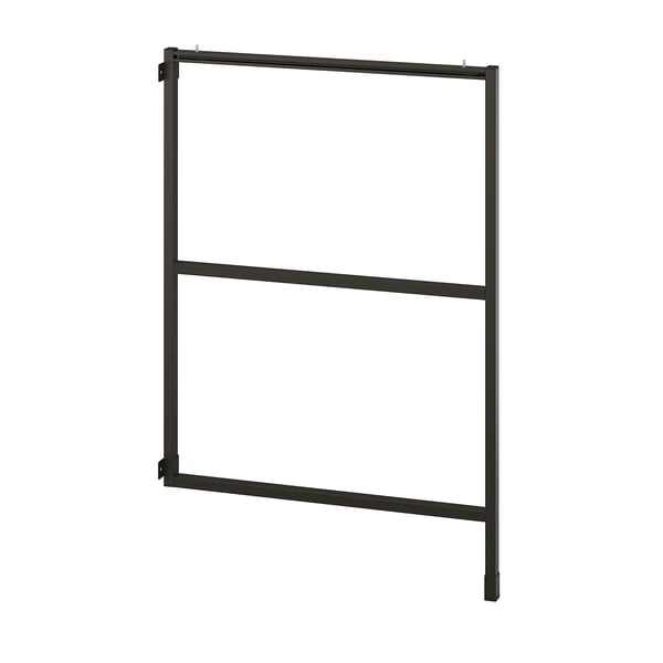 ENHET supporting side panel/leg, anthracite, 60x1.8x87.5 cm