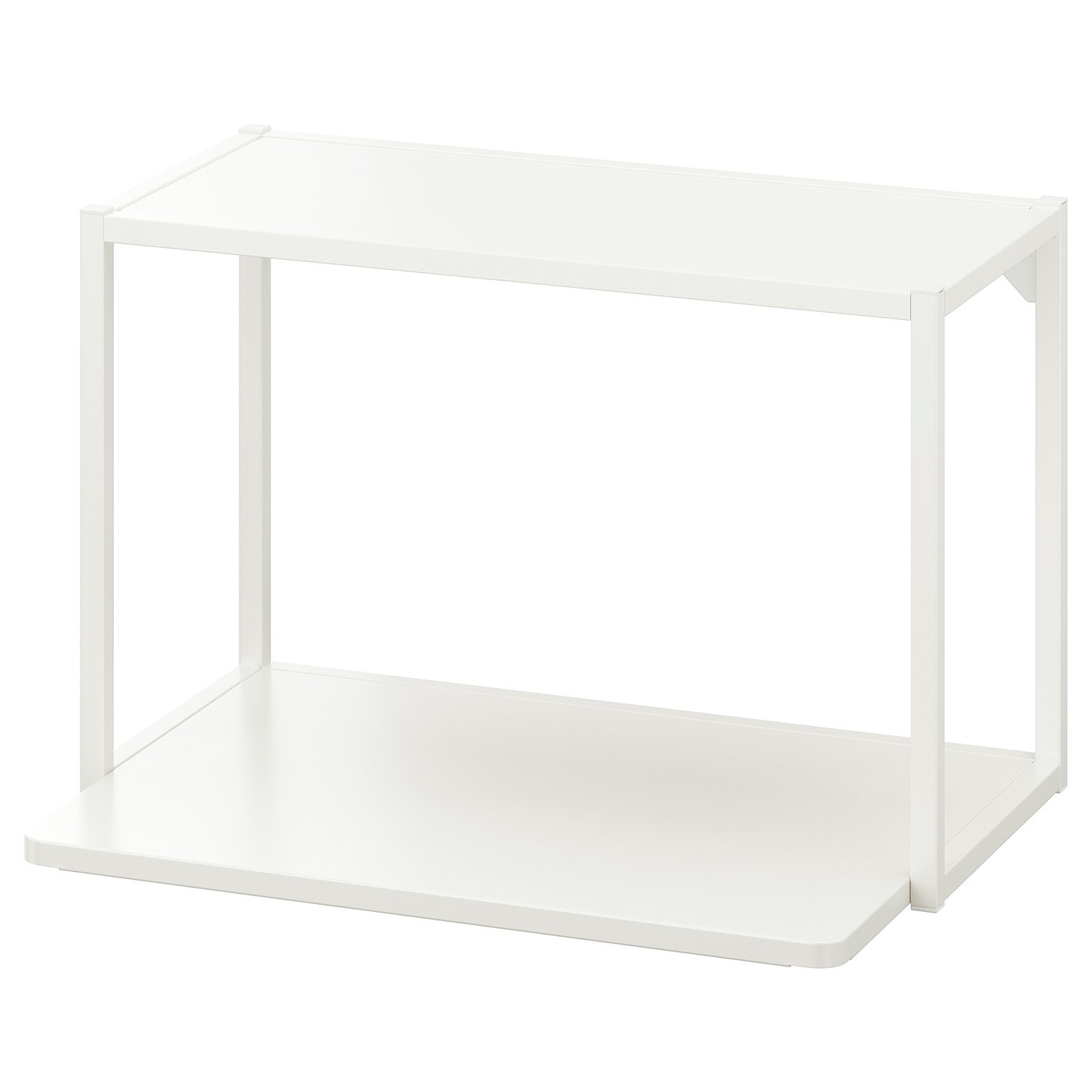 ENHET wall shelf frame, white, 60x45x40 cm