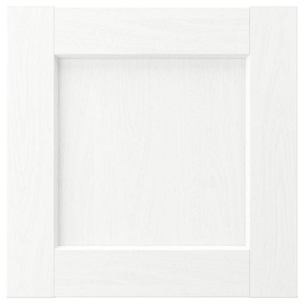 ENKÖPING door, white wood effect, 40x40 cm