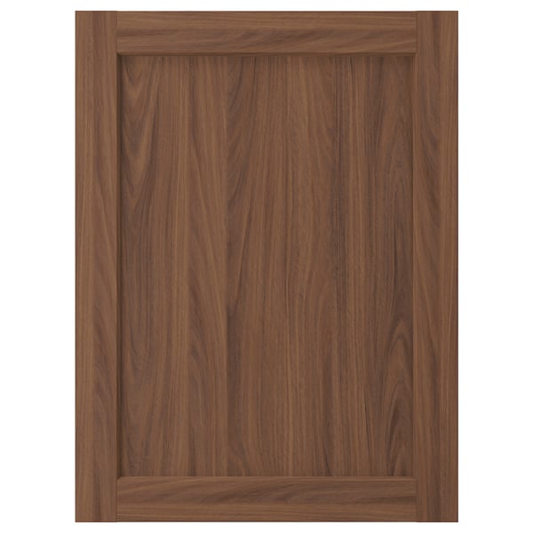 ENKÖPING - Door, brown walnut effect, 60x80 cm