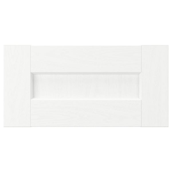 ENKÖPING drawer front, white wood effect, 40x20 cm