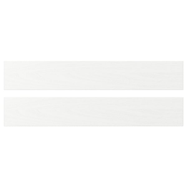 ENKÖPING drawer front, white wood effect, 60x10 cm, 2 pack