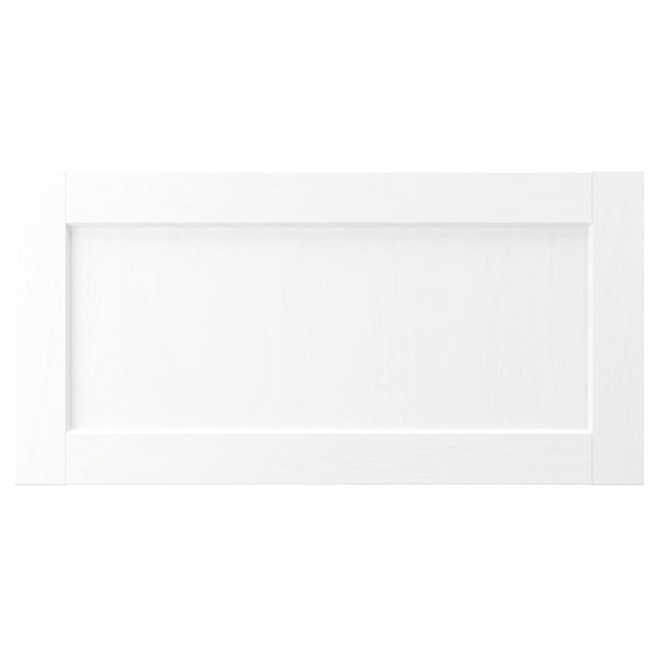 ENKÖPING drawer front, white wood effect, 80x40 cm
