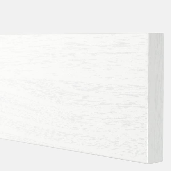 ENKÖPING drawer front, white wood effect, 80x10 cm, 2 pack