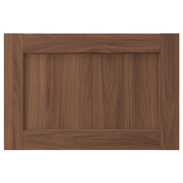 ENKÖPING - ENKÖPING Drawer front, brown walnut effect, 60x40 cm