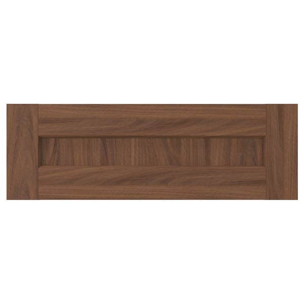 ENKÖPING - ENKÖPING Drawer front, brown walnut effect, 60x20 cm