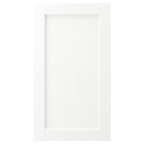 ENKÖPING front for dishwasher, white wood effect, 45x80 cm
