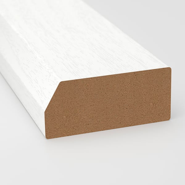 ENKÖPING deco strip, white wood effect, 221 cm