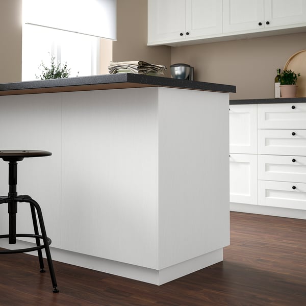ENKÖPING cover panel, white wood effect, 62x240 cm