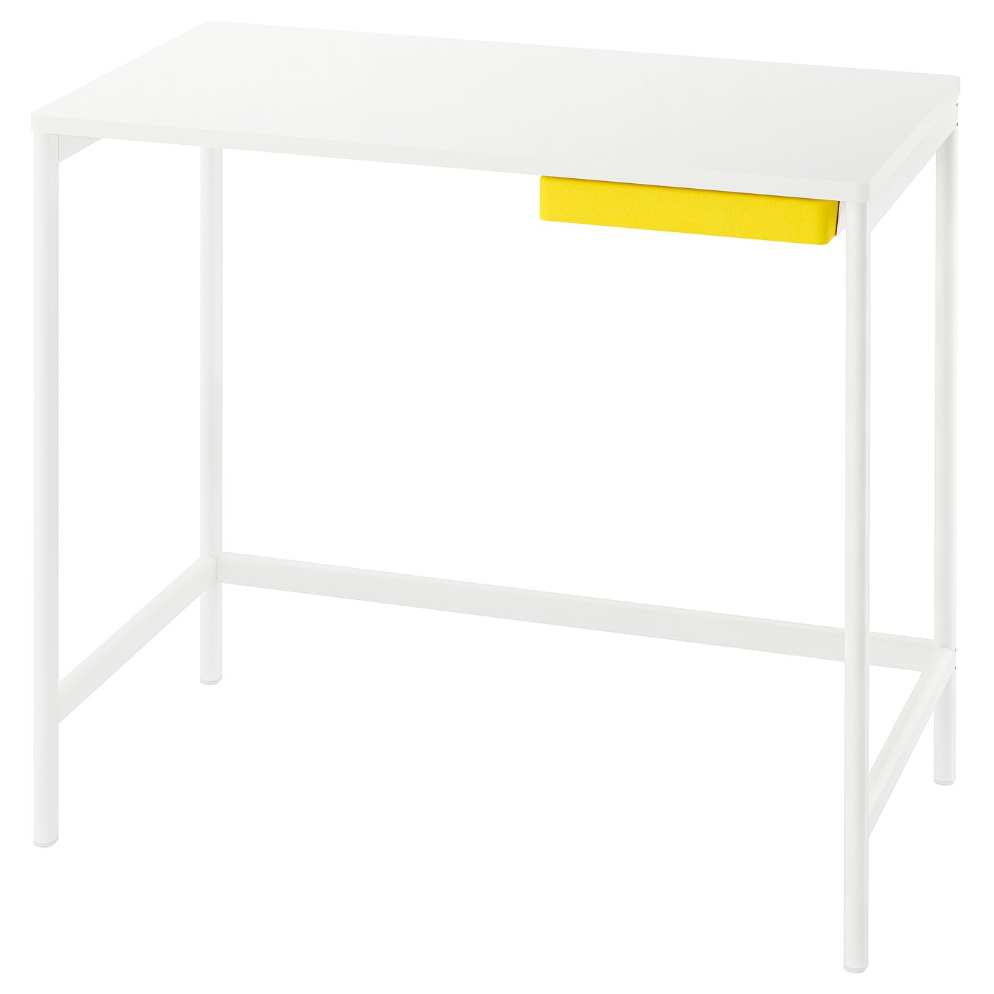 ENKROKEN / LOBERGET desk and chair, white, 67x90x67 cm