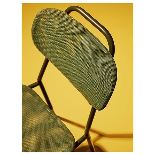 ENSHOLM chair, green outdoor, 48x85x58 cm