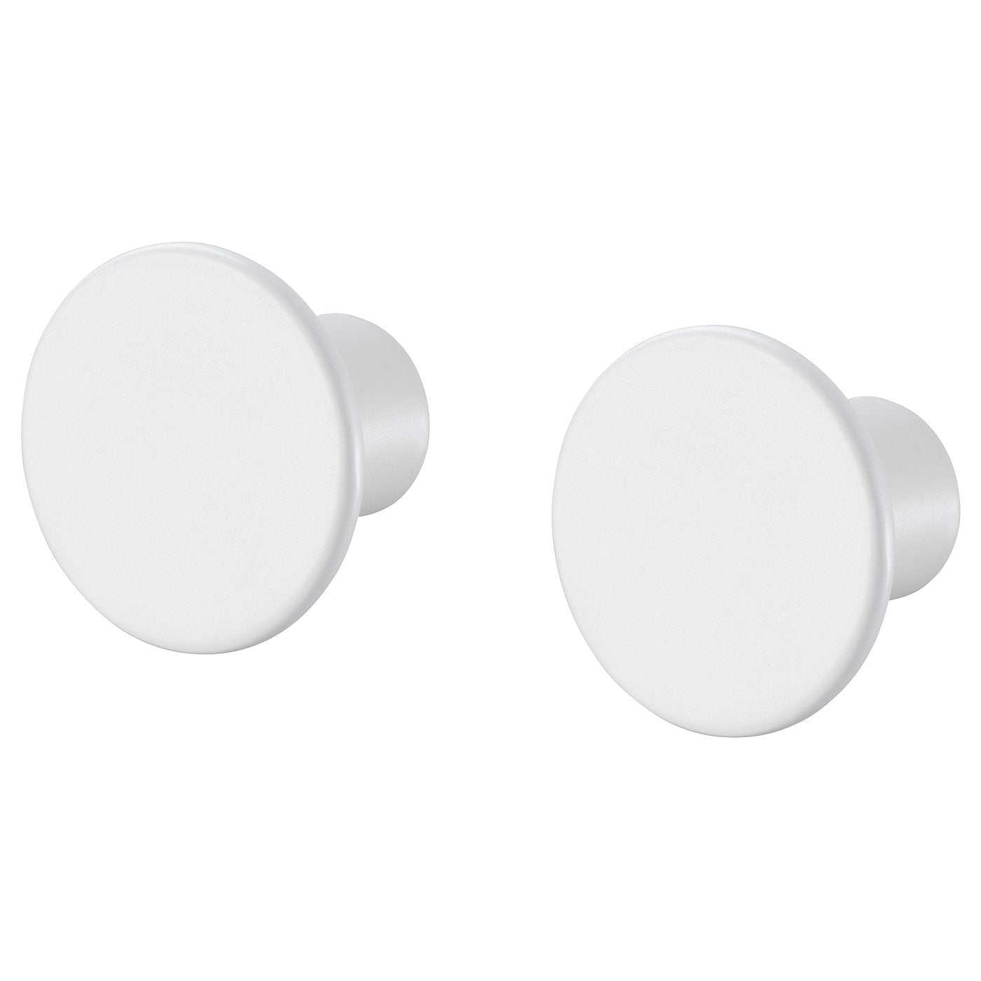 ENUDDEN hook, white, 4 cm, 2 pack