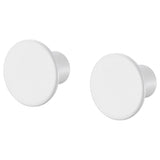 ENUDDEN hook, white, 4 cm, 2 pack