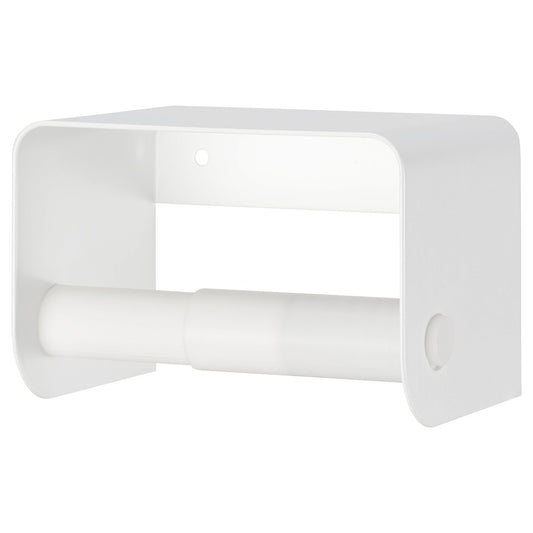 ENUDDEN toilet roll holder, white, 9x13x8 cm