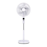 BOX FAN REMOTE CONTROL 50W WHITE