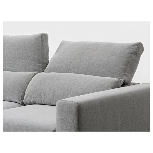 ESKILSTUNA 2-seat sofa, Tallmyra white/black, 190x100x109 cm